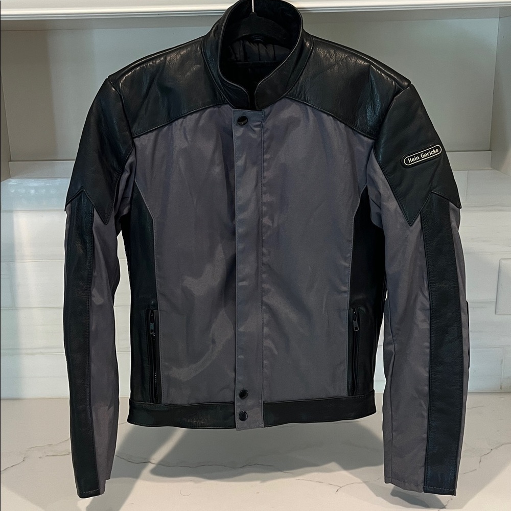 Hein Gericke Vintage Leather Motorcycle Jacket